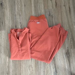 Terracotta figs scrub set